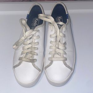 White Keds with Dream foam insoles